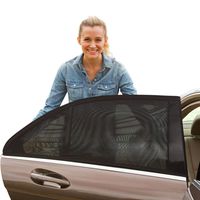 Shade Sox Universal Car Side Window Baby Sun Shade (2pc) | Protects Baby and Kids from the Sun| Fits All (99%) Cars Most SUV's | Travel ebook included!