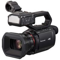 Panasonic X2000 4K Professional Camcorder with 24x Optical Zoom, WiFi HD Live Streaming, 3G SDI Output and VW-HU1 Detachable Handle, HC-X2000 (USA Black)