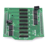 PCB board conversion adapter card HUB75B for LED display control system with 8 output interfaces