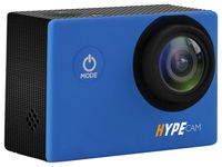 Gear Pro GDV485BL.01 4K 30fps Ultra HD Waterproof Sports Action Camera with Wi-Fi Wireless Connectivity to Smartphone, Fully Submergible Case, Blue