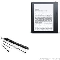 Amazon Kindle Oasis Stylus Pen, BoxWave [EverTouch Capacitive Stylus] Fiber Tip Capacitive Stylus Pen for Amazon Kindle Oasis - Jet Black