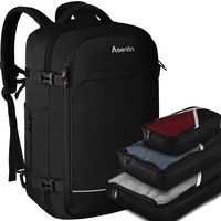 Asenlin Travel Backpack 40L Flight Approved Carrying Backpack Weekend Backpack Overnight Backpack (with 3 Cube Backpack)