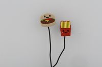 Hamburger & Fries Earbuds (HBG-1000)