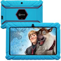 Contixo V8-2 7" Edition Android 16GB Kids Tablet Parental Control 20+ Learning Education Apps on Google Certified Playstore Toy Tablet for Kids, Kids- Proof, WiFi Camera Best Gift (Blue)