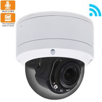 Inwerang 1080P WiFi IP PTZ Camera, Water-Proof IP66 Outdoor/Indoor, 2MP Wireless Security Dome Camera, 98ft Night Vision, 2.7~13.5mm 5X Optical Zoom, Motion Detection,ONVIF,Pre-Installed 64G TF Card