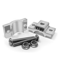 Marine Buddy Circle Rail Mount | Durable Aluminum Mount with Stainless Steel Hardware | 3/8"-16 Thread Type