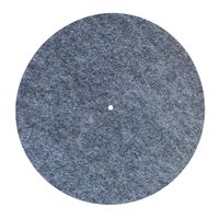 lehaha 3MM Thick Anti-Static Felt Platter Turntable Mat Anti-Vibration Slipmat Audiophile for LP Vinyl Record Players