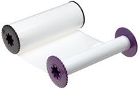 Brady 103026 MiniMark 290' Length x 4" Width, White Industrial Label Printer Ribbon (Pack of 2)