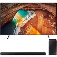 Samsung QN43Q60RA 43" Q60 QLED Smart 4K UHD TV (2019 Model) HWQ60R Soundbar w/Wireless Subwoofer