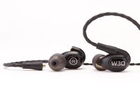 Westone W30 Triple-Driver True-Fit Earphones with MMCX Audio Cable and 3 Button MFi Cable with Microphone