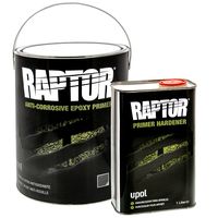 Raptor Gray 4:1 Anti-Corrosive Epoxy Primer Kit UP4830 5L, 1.1d-2 Cubic_Meters