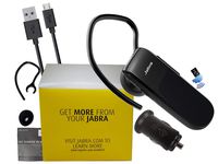 Jabra Classic Bluetooth HD Headset - with Car Charger - (Renewed)