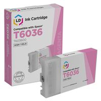 LD Remanufactured Ink Cartridge Replacement for Epson T6036 (Light Magenta)