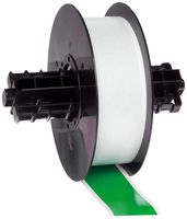 Brady 113206 MiniMark 100' Length x 1.125" Width, B-595 Vinyl, Green Indoor/Outdoor Industrial Label Printer Super Tough Tape