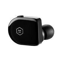 Master & Dynamic MW07 True Wireless Earphones - Bluetooth Enabled Noise Isolating Earbuds - Lightweight Quality Earbuds for Music, Piano Black