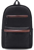 School Backpack Water Resistant Bookbag Gysan Classic College Laptop Backpack for Men Women, Z-Black