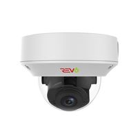 REVO America Ultra 4 Megapixel Night Vision IP Indoor/Outdoor Surveillance Dome Camera, White (RUCVD2810-1C)