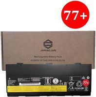 JIAZIJIA 00NY492 Laptop Battery Replacement for Lenovo ThinkPad P50 P51 P52 Series Notebook 77+ SB10H45077 01AV477 00NY493 SB10H45078 Black 11.4V 90Wh 7900mAh 6-Cell