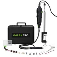 Rotary Tool Kit, GALAX PRO 135W Rotary Tool with Variable Speed 8000-32500rpm, 40 Accessories, 3 Attachment Ideal for DIY Creations, Craft Projects, Drilling, Cutting, Sanding, Polishing and Engraving