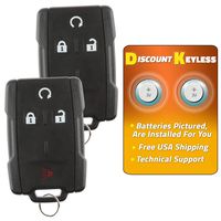 Discount Keyless Replacement Remote Start Key Fob Car Remote Compatible with M3N-32337100 (2 Pack)