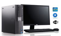 Dell OptiPlex 980 SFF Desktop Computer Intel Core i3 Processor @2.93Ghz -3.06Ghz ~ 8GB RAM 250GB HDD Windows 10 Professional 64-bit + 20 Inch Monitor + USB keyboard & Mouse + WiFi Ready