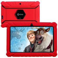 Contixo V8-2 7" Edition Android 16GB Kids Tablet Parental Control 20 Learning Education Apps on Google Certified Playstore Toy Tablet for Kids, Kids- Proof, WiFi Camera Best Gift (Red)