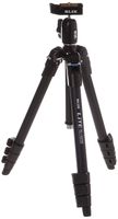 SLIK Lite AL-420S Tripod with LED Center Column Flashlight, Black (611-592)