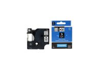 UBICON Black on Clear Label Tape Compatible with DYMO Label Manager D1 Tape 45010 - Single Pack; 18 mm (3/4 inch) Wide and 7 Meter (23 feet) Long