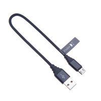 Micro USB Cable | Fast Charging Android Charger Quick Charge Nylon Braided Data Sync Lead for Sony Xperia Z3, Z3 Compact / Z4 Tablet / Z5, Z5 Premium/X, XA, XA Ultra / M5, M4 Aqua, M2, M, L | 1ft