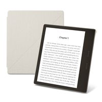 Kindle Oasis Water-Safe Fabric Standing Cover, Sandstone - 9th generation (2017) release