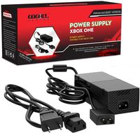 GOGOLL Xbox One Power Supply Brick with Cable, [Advanced Quiet Version] Power Supply Charger Cord Replacement for Xbox One