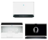 Decalrus - Protective Decal for 2019 Alienware Area-51m AWAR51M (17.3" Screen) Laptop White Carbon Fiber Skin case Cover wrap CFalienwareArea51m_17White