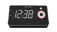 Emerson Radio ER100113 Smartset Alarm Clock Radio with Type C Quick Charger, Bluetooth Speaker, USB & Nightlight