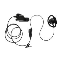 Maxtop AEH2000-M7 D-Sharp Earhanger Earphone for Motorola HT-1000 MTX838 MTS-2000 XTS-1500 XTS-2000 XTS-2500