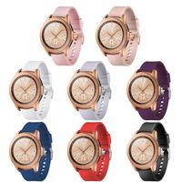 QINICHEN Compatible for Samsung Galaxy Watch 42mm Bands, Samsung Galaxy Watch Active 40mm (8 Pack, Small(5.6"-7.5"))