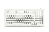 CHERRY G80-1800 Compact Industrial Keyboard - 104 Keys - USB - PS/2- US QWERTY Key Layout - Light Grey
