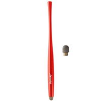 Honsky Cell Phone Stylus, Tablet Stylus for Touch Screens: Universal Long Metal Slim Waist Stylist Pens, Tablet Pen, Touchscreen Stylus Pen - with Replacement Tips, Red