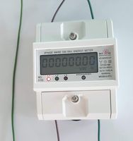 Smart Kwh electric meter internal CT Din Rail Energy usage 120V-480V