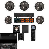 Klipsch KL-7502-5.1 Wall-Harman AVR 3700-Furman Elite-20-URC MX450-Free PL-200