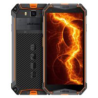 Ulefone Armor 3W Rugged Cell Phone Unlocked, Rugged Smartphone IP69 Waterproof Android 9.0 5.7" Helio P70 64GB+6GB 10300mAh 4G Dual Nano Sim NFC GPS+GLONASS (Orange)
