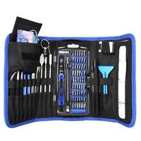 KeeKit Screwdriver Set, 86 in 1 Magnetic Repair Tool Kit with 56 Screwdriver Bits, Precision Electronics Screwdriver Kit with Portable Bag, Anti-Static Wrist Strap for Watches, Smartphones, Laptops