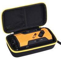 Aproca Hard Storage Travel Case for FosPower Portable Radio 2000mAh Power Bank USB Charger and SOS Alarm