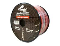 16 Gauge 250' Feet Red Black Speaker Wire Stranded Copper Clad Home Audio Sound