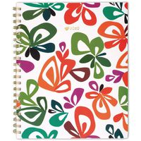 2020 Planner, Jane Dixon for Cambridge Weekly & Monthly Planner, 8-1/2" x 11", Large, Flutter (1283-905)