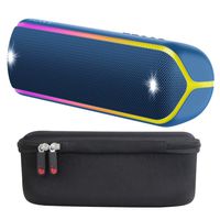 Sony SRSXB32/L Extra Bass Portable Bluetooth Speaker (Blue) Bundle with Travel Hard Case