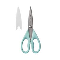 KitchenAid KC351OHAQA Shears with Soft Grip Handles, One Size, Aqua Sky