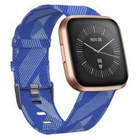 CAVN Woven Bands Compatible with Fitbit Versa 2 / Versa/Versa Lite, Fabric Bands for Women Men Breathable Replacement Strap Bracelet Wristband Band for Versa 2 / Versa/Versa Lite Smartwatch