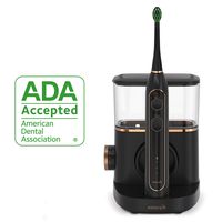 Waterpik Electric Toothbrush & Water Flosser Combo in One - Sonic-Fusion Professional Flossing Toothbrush, SF-02 Black