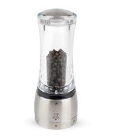 Peugeot 25427 Daman U'Select Shaftless 6.5 Inch Pepper Mill, Stainless Steel