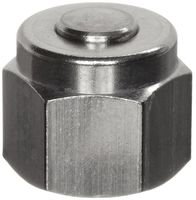 Parker A-Lok 6BLP6-316 316 Stainless Steel Compression Tube Fitting, Cap, 3/8" Tube OD